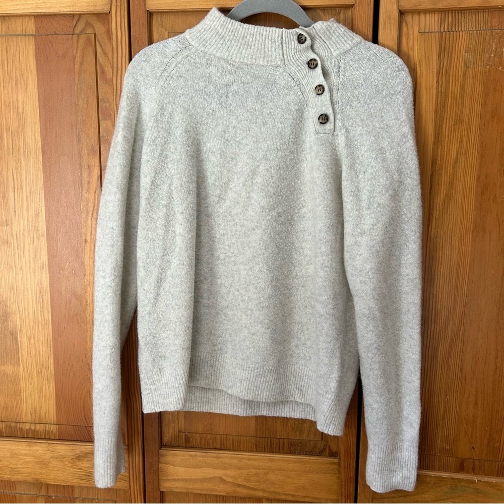 J. Crew Soft Buttoned Sweater